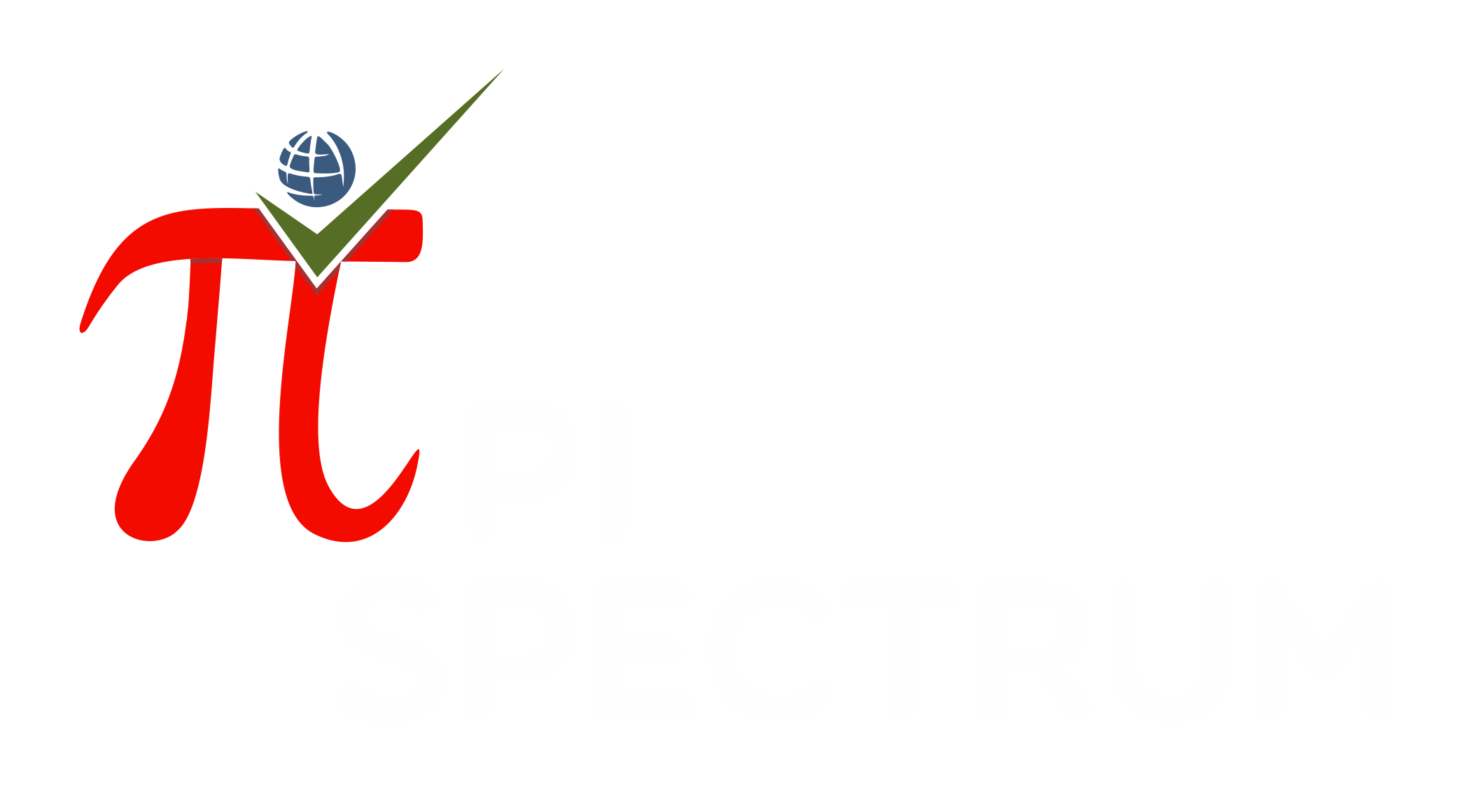 pi spectrum - logo text white